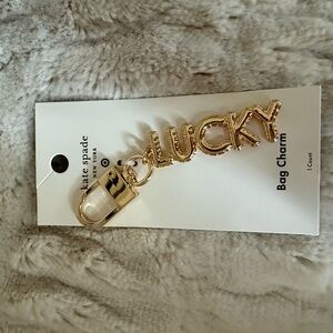Kate Spade Gold Key Card Holder